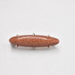 Antique 18th Century Georgian 9ct Gold and Goldstone Brooch Vintage Collectible