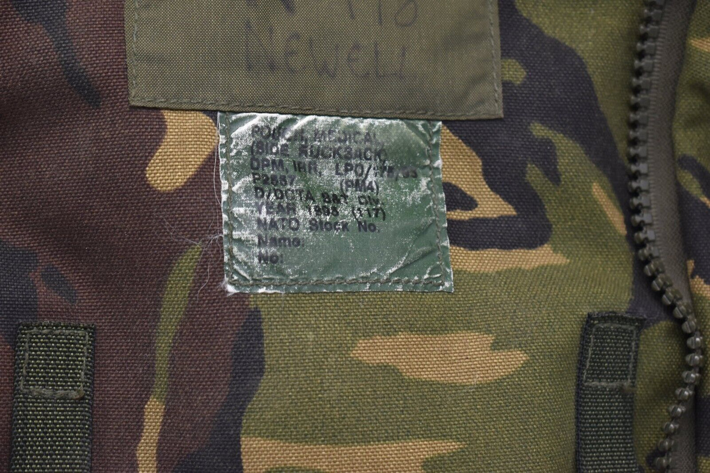 British Army DPM Woodland Medical Rucksack Side Pouch First Aider Trauma PLCE