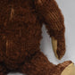 Antique American Mohair Teddy Bear Black Boot Button Eyes Fully Jointed 44cm