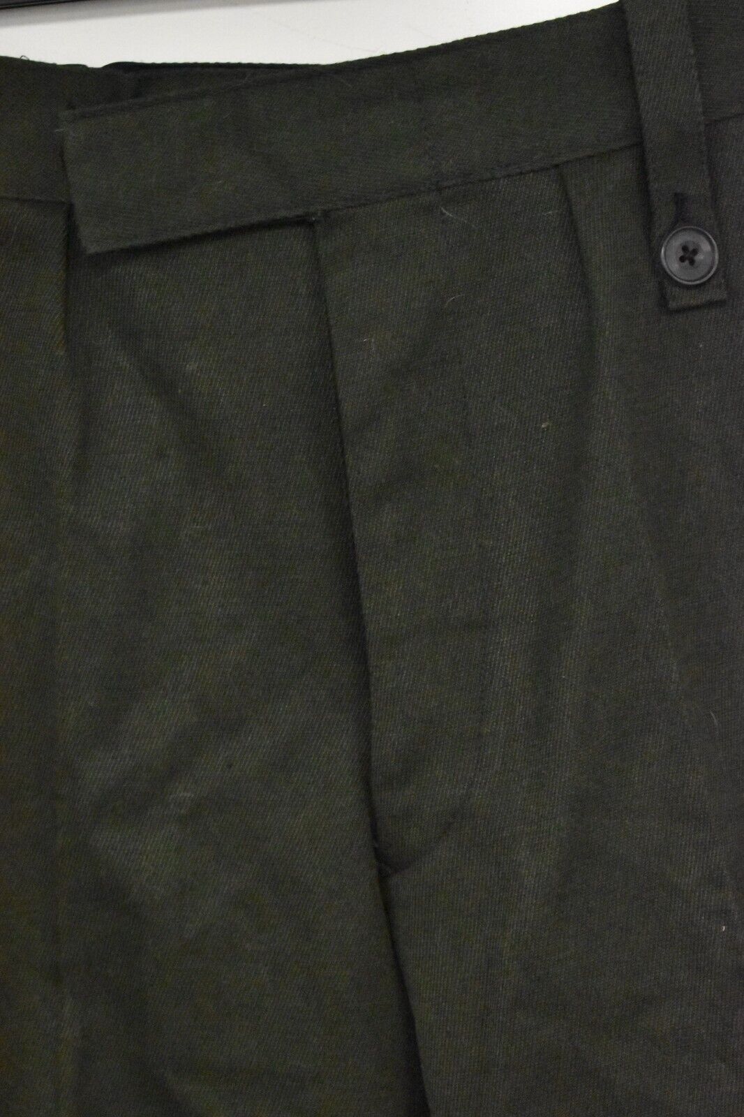 British Army Men's Barrack Dress Trousers – Dark Green – W30" L29"