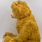 Vintage 1950s German Golden Teddy Bear Wood Wool Filled Fully Jointed 58cm