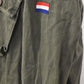 Vintage 1959 Dutch Army Fatigue Utility Shirt – Chest 38" – Authentic Military