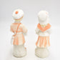 Antique 19th Century German Bisque Boy & Girl Figurine Statues – Collectible