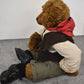 Anita Hill Artist Teddy Bear “Billy Bookworm” OOAK – 70cm Mohair – Fully Jointed
