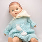 Antique 1930s Effanbee Type Sleepy Blinking Eye Doll 52cm Composition & Cloth