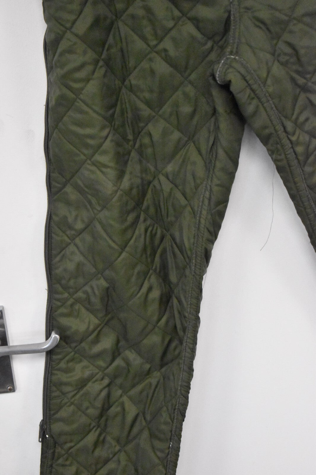 British Army ECW Extreme Cold Weather Thermal Liner Trousers Olive Green W34"