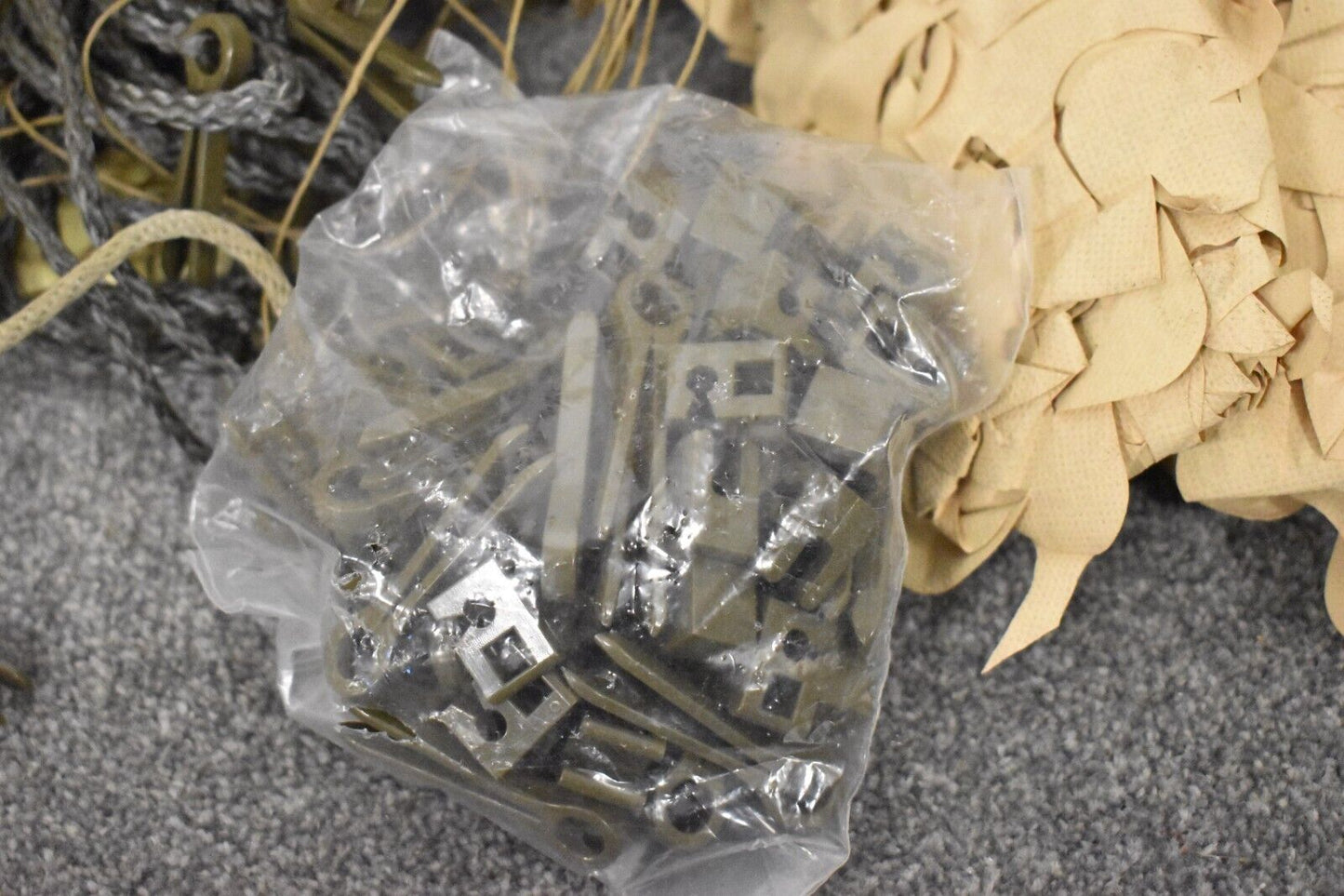British Army Repair Kit for Camouflage Screening System Desert Radar Scattering