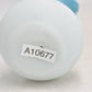 Vintage Spanish Fenton Ruffle Milk Glass Aqua Blue Vase 17cm