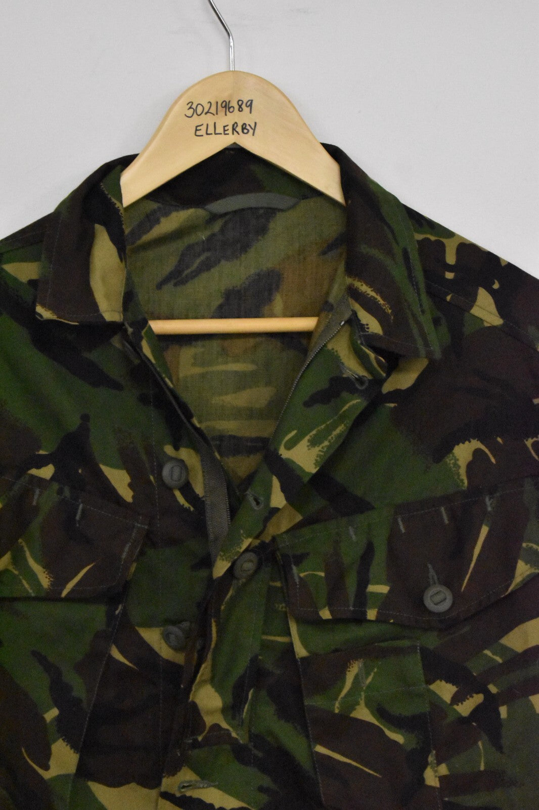 British Army Woodland DPM Combat Lightweight Jacket/Shirt – Size 170/88