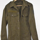 Austrian Army Field Shirt Khaki Green Military Uniform Heereseigentum 40" Chest