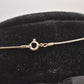 Vintage 925 Sterling Silver & Amber Pendant Necklace – 45cm