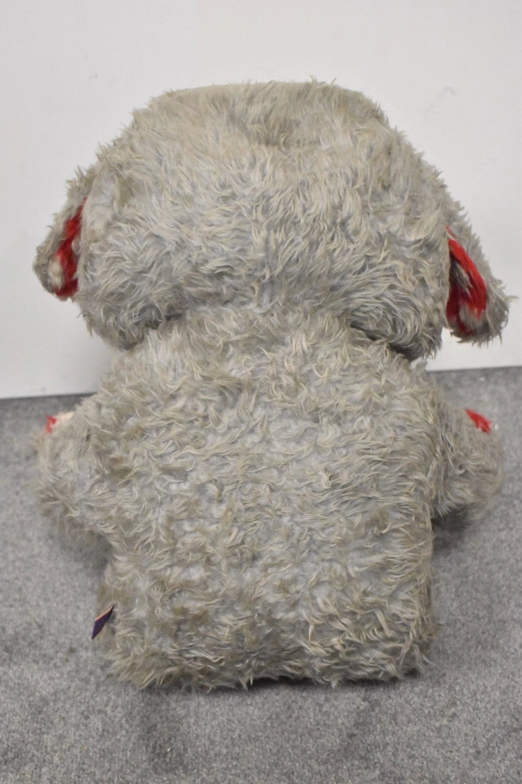 Vintage 1960s Lefray Large Plush Teddy Bear with Tongue Tagged 60cm