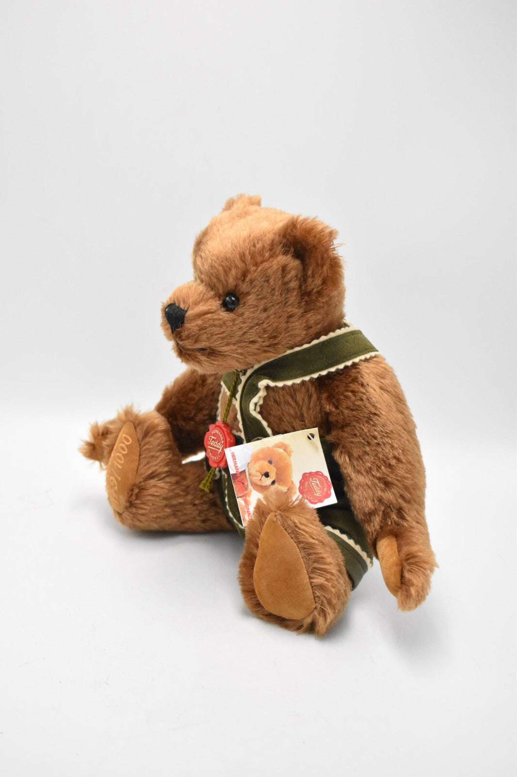 Hermann Teddy Bear "Waste Teddy Bear" – Limited Edition, Retired & Tagged