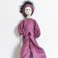 Vintage Porcelain Doll – Creepy Haunted Doll with High Heels & Silk Outfit