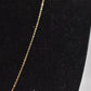 Vintage 9ct Yellow Gold Dolphin Pendant Necklace – 45cm Chain