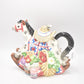 Vintage Fitz & Floyd Omnibus Countryside Rocking Horse Teapot – Decorative