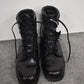 British Army DMS High Leg Leather Combat Boots – UK Size 8 / EU 42