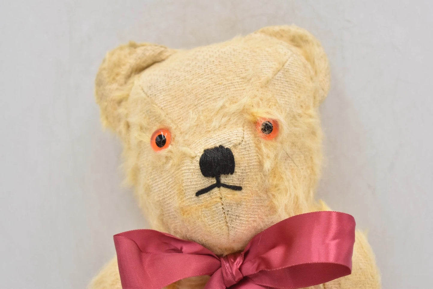 Vintage 1950s Tara Toys Mohair Golden Teddy Bear 32cm