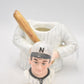 Vintage Fitz & Floyd Omnibus Baseball Player Teapot – Novelty Decorative