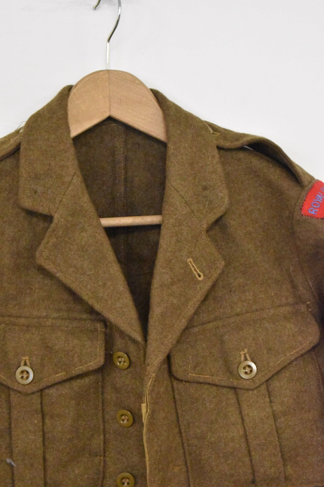 Vintage British Army 1949 Pattern Battledress Blouse Dated 1953