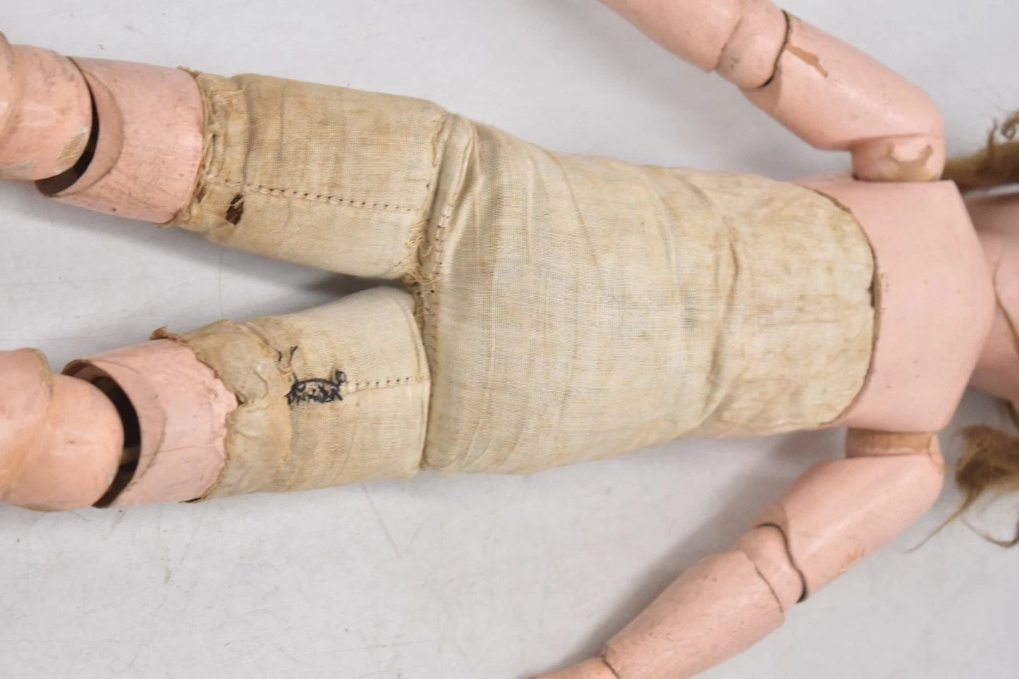 Antique Armand Marseille 1894 AM Bisque Head Doll Sleepy Blinking Eyes 46cm