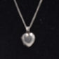 Vintage Sterling Silver 925 Necklace with Heart Locket Pendant – 40cm