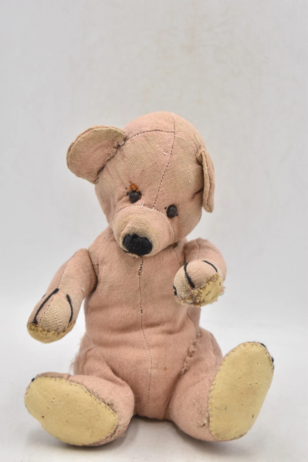 Vintage 1930s Chad Valley Peacock Teddy Bear 22cm Collectible