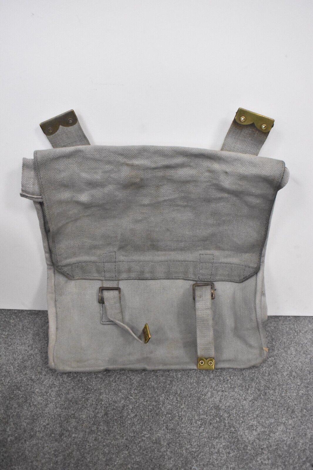 WWII British RAF 37 Pattern Blue Large Pack Haversack – Canvas Bag