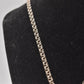 Vintage Sterling Silver 925 Necklace with Malachite Pendant 64cm