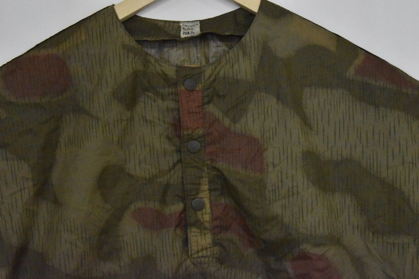 Vintage West German BGS Sumpftarn Sleeveless Poncho – Size M