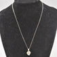 Vintage Sterling Silver 925 Necklace and Heart Locket Pendant 41cm