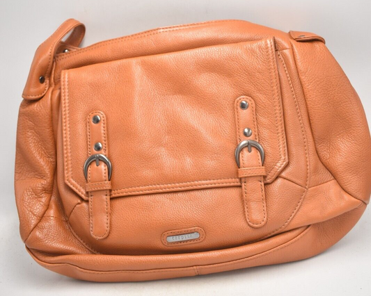Carpisa Tan Soft Leather Handbag Ladies Shoulder Bag