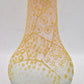 Antique Victorian Mt. Washington Satin Case Glass Vase Blue & Pink 21cm