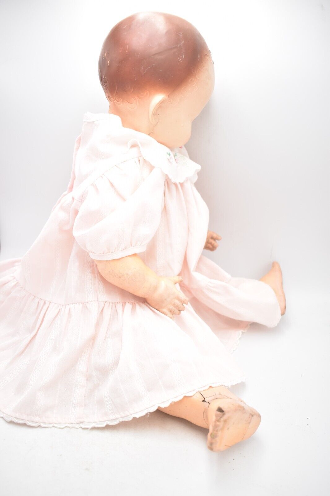 Vintage 1950s Pedigree Sleepy Eye Baby Doll - 58cm Tall, Collectible Doll