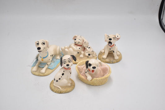 Royal Doulton 101 Dalmatians Figurines x5