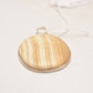 Vintage 925 Sterling Silver Yellow Agate Pendant Necklace – Elegant Statement