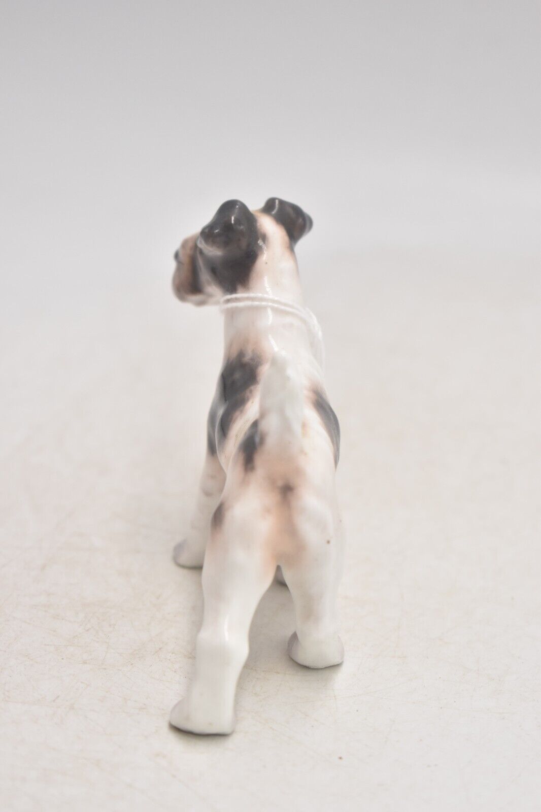 Vintage Dahl Jensen Copenhagen Wire Fox Terrier Dog Figurine – Model 1118