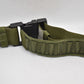 British Army Olive Green Tactical Adjustable Heavy Duty PLCE Webbing Belt
