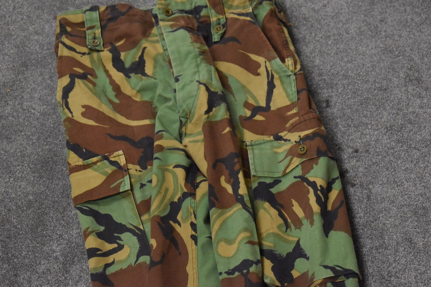 British Army 68 Pattern Tropical Jungle DPM Camo Combat Trousers – 30" Waist