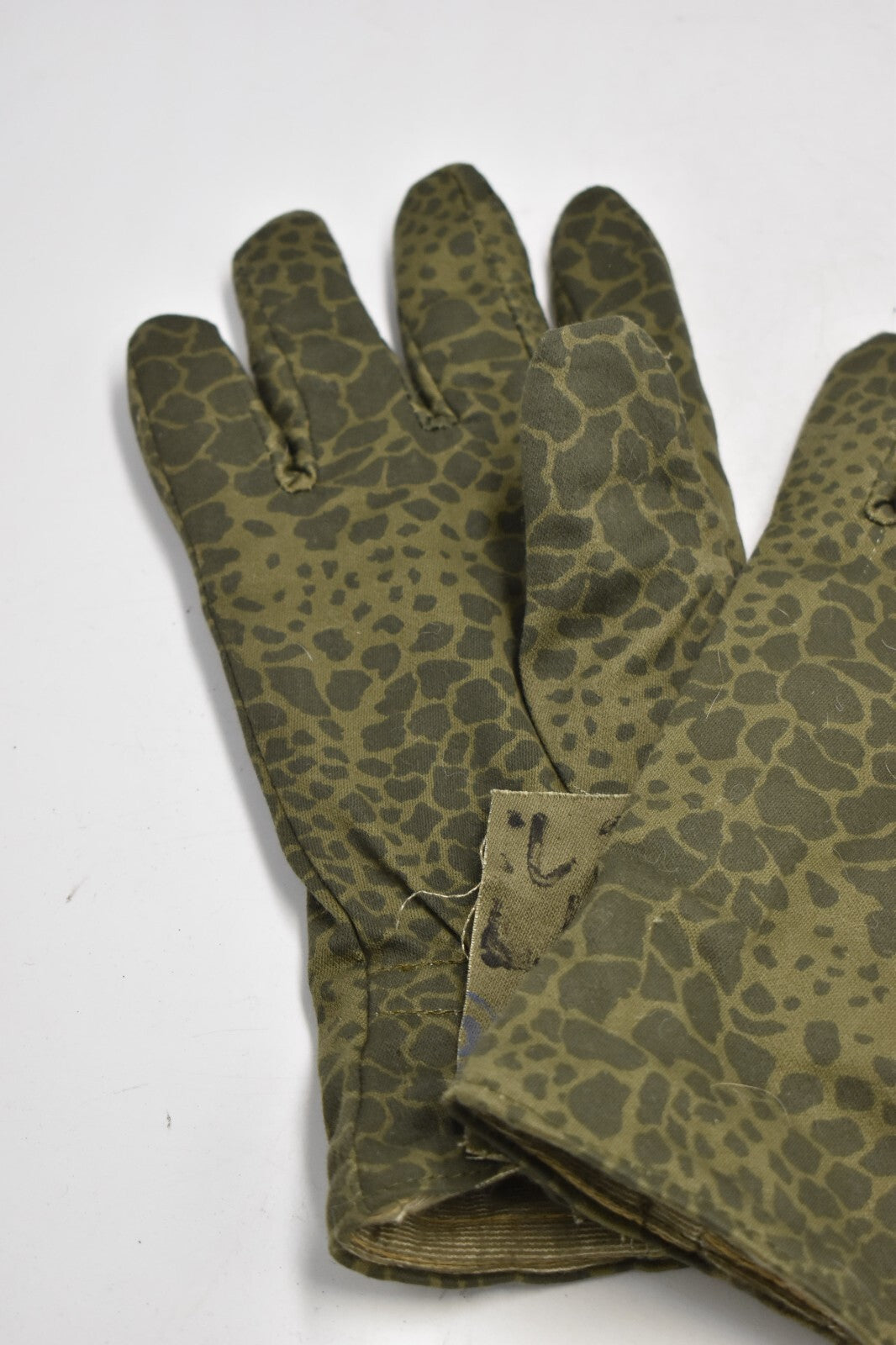 Polish Army Puma Camo Combat Gloves WZ89 Reptile Camouflage Cold Weather Size M