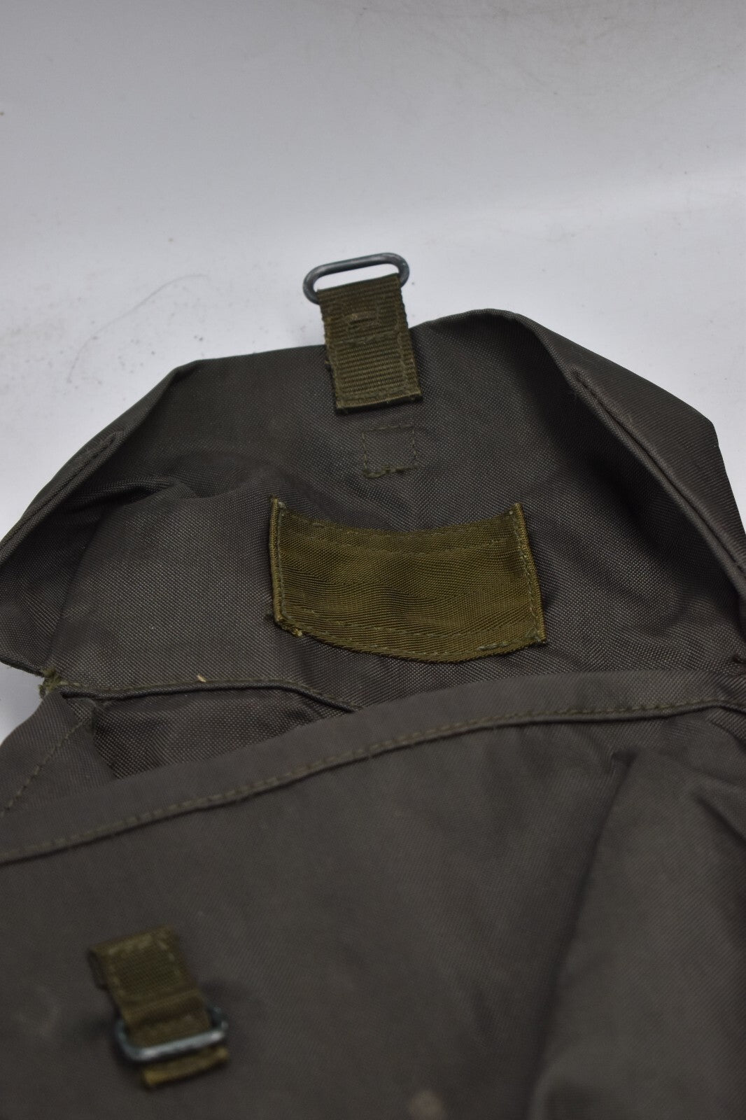 British Army 58 Pattern MKII Nylon/Butyl Trials Kidney Pouches – Dated 1977