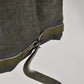 Swedish Army WWII Grey Wool Field Trousers 1940 Leather Straps Military Vintage