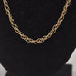 Vintage 9ct Gold Curb Chain Necklace – 50cm / 9.1g
