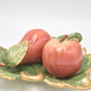 Vintage Fitz & Floyd Renaissance Apple and Pear Salt and Pepper Shakers – Ceramic