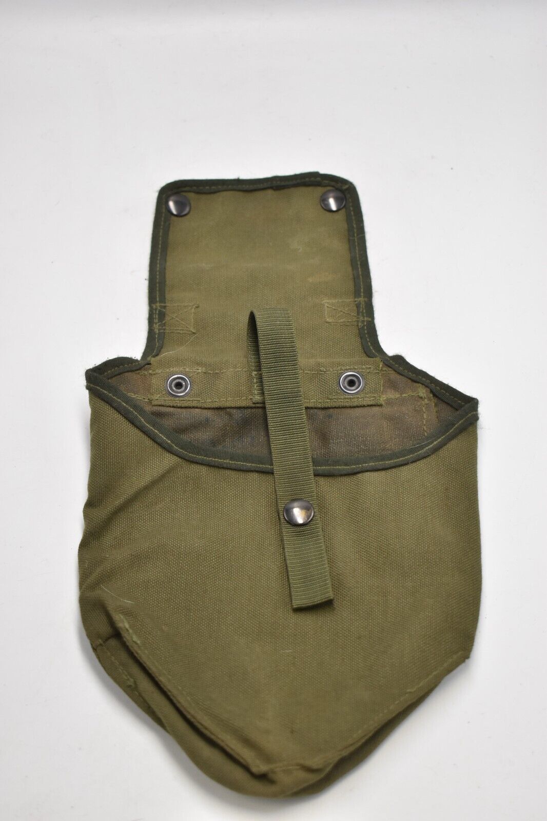 British Army Trials PLCE Entrenching Tool Carrier Pouch – Olive Green 1985