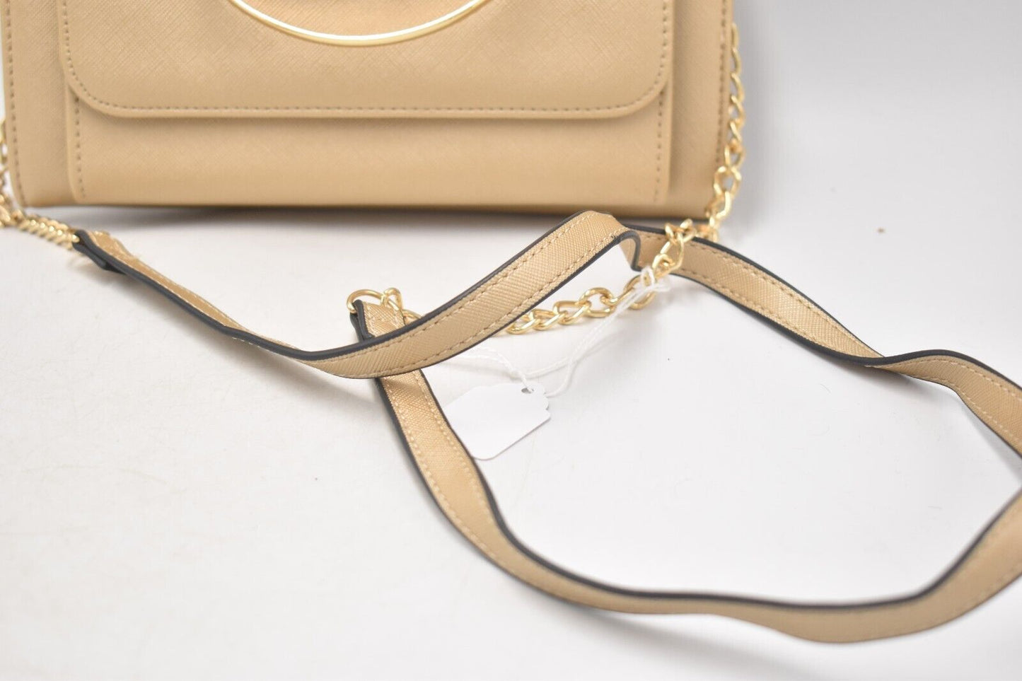 Long & Son London Gold Crossbody Handbag - Metallic Ladies Bag with Strap