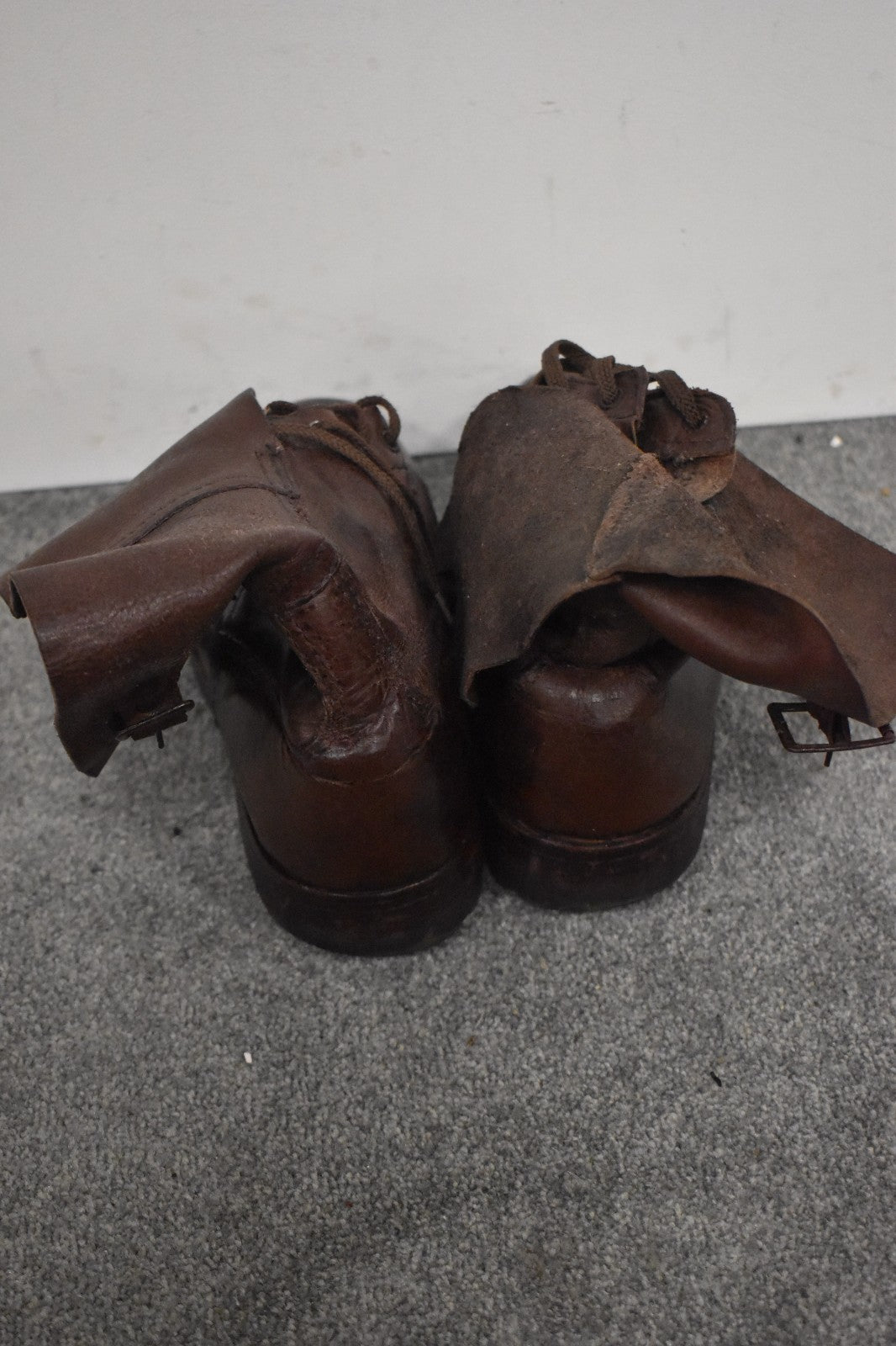 Polish Army Moro Brown Paratrooper Boots – UK Size 7.5