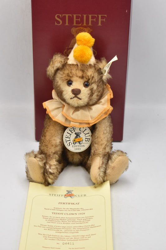 Steiff Teddy Clown Replica 1928 Club Edition Bear 420023 – Limited Edition