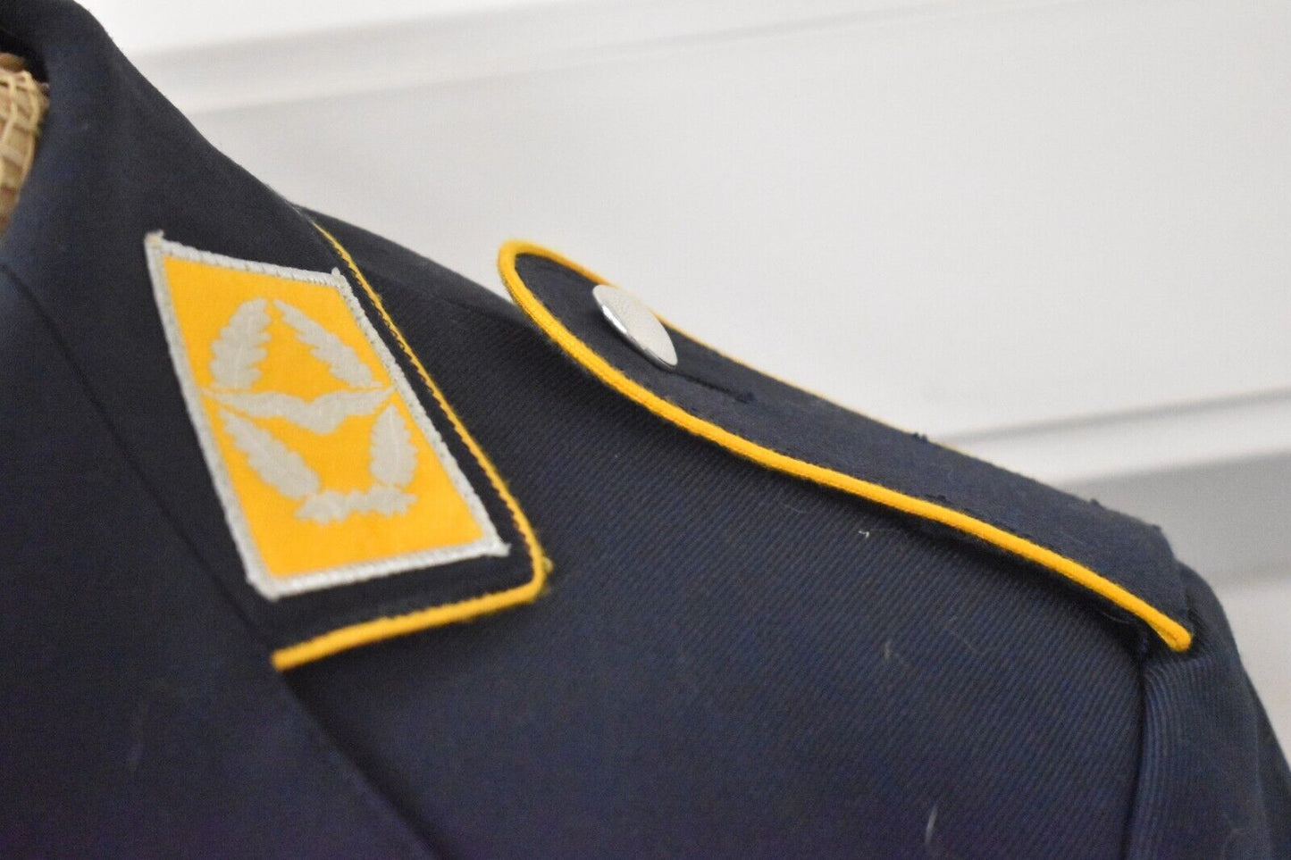 West German Air Force Luftwaffe Flieger Blue Dress Jacket Tunic – Size 35"