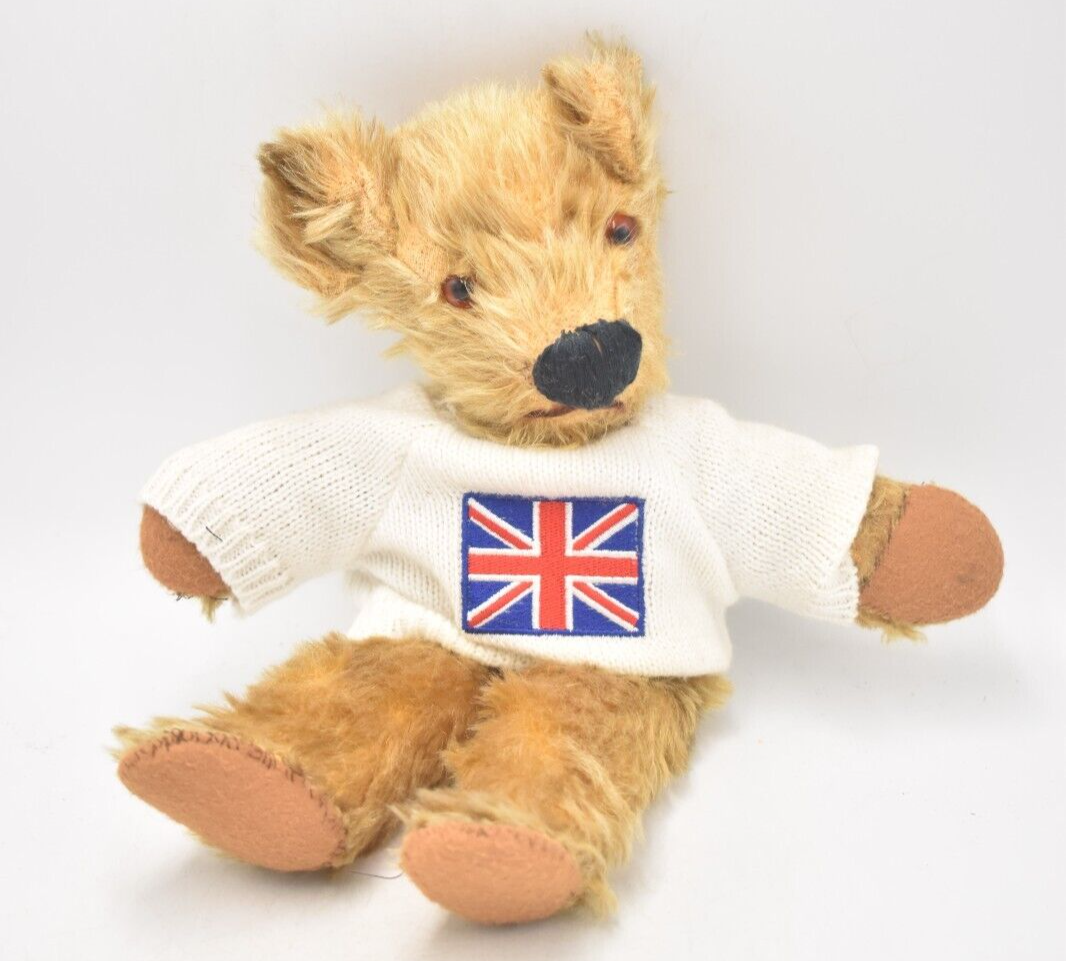 Vintage 1930's English Mohair Teddy Bear